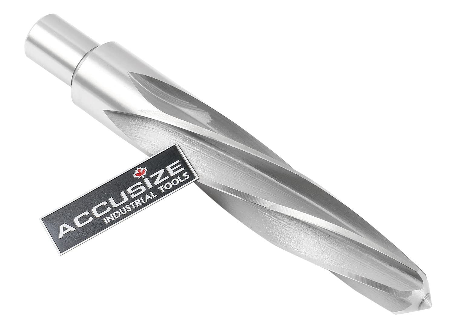Accusize Industrial Tools Alesatore allineamento H.S.S. 1-1/16'' con gambo Weldon da 3/4'' / 0,75'', scanalatura a spirale, 0521-1716