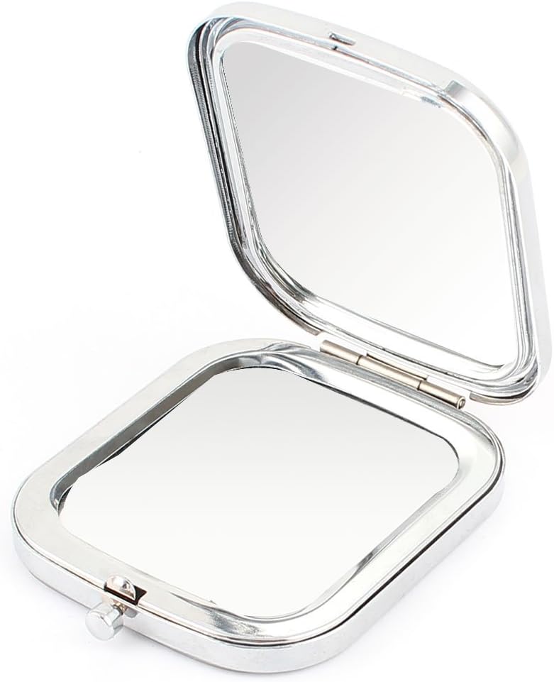 Ruilogod Fuax Rhinestone Strawberry Decor Foldable Makeup Mirror Green Red (id: 151 586 CDC 5b1 1b6 image 2