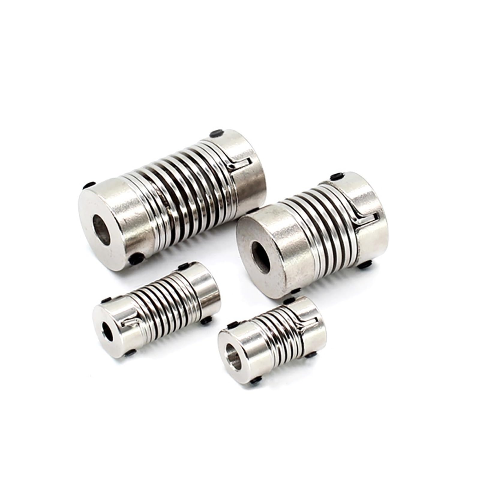 1 stück Aluminiumlegierung D26L50 Federkupplung Elastische Kupplung Verwendet for Servomotor Schraubenstangenwellenanschluss 3D-Drucker CNC Lucky(14X15)