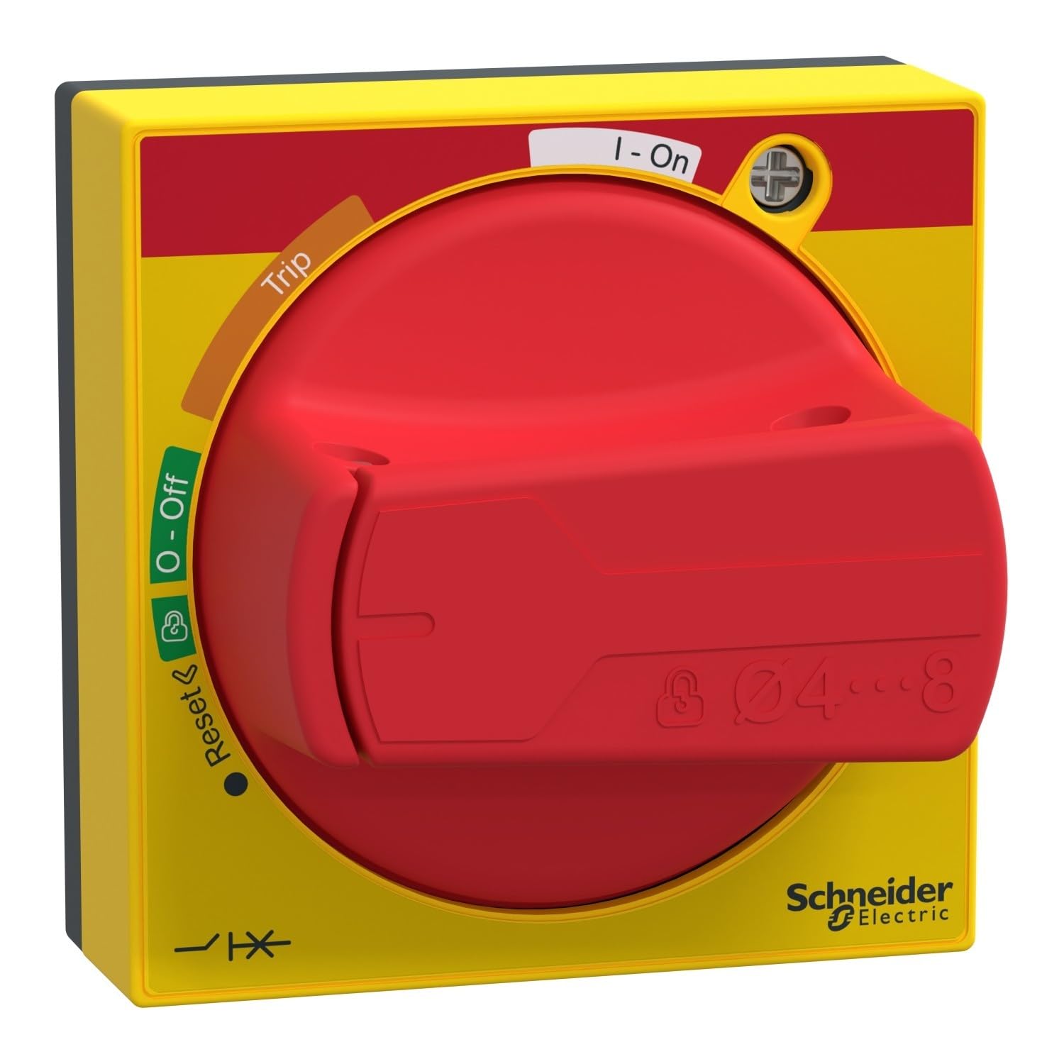 Maneta RJ/AMA IP54 poignée ergonomique pour l'isolation des circuits industriels