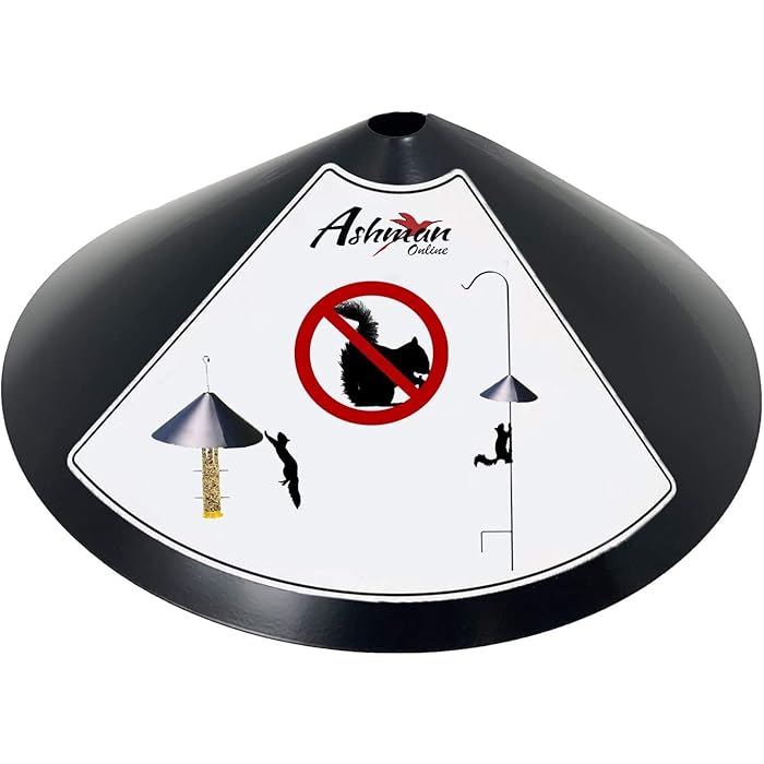 Buy Ashman Squirrel Proof Baffle – 17-Inch Wide Squirrel Guard for Bird
