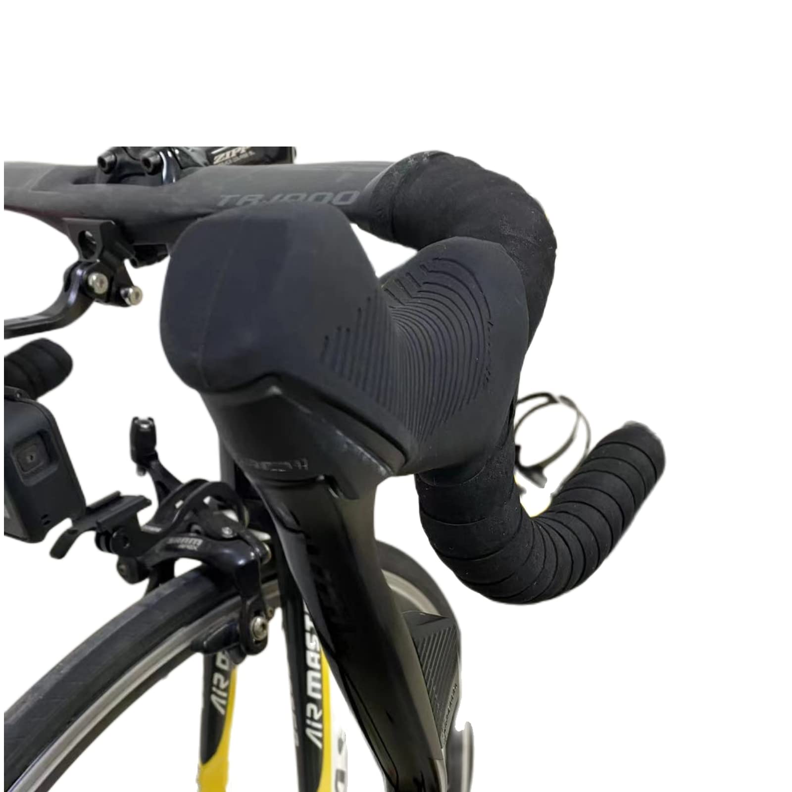 Bike Brake Levers Hoods Silicone Road Bicycle Handlebar Grips Hoods Cover Protector Compatible with S RAM Rival AXS eTap 12-Speed Bike,1 Pair/Black - Image 3