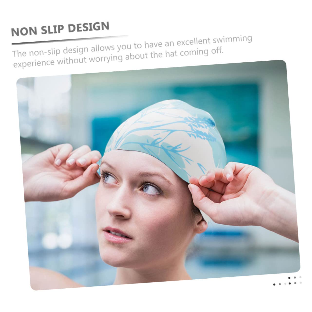 2 Pezzi Cuffia Da Nuoto Stampata Cappello Da Nuoto Per Adulti Cuffia Da Da Uomo Cuffie Da Bagno Per Il Da Da Da Uomo Cuffie Da