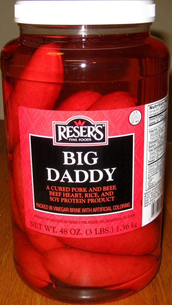 Reser S Hot Mama Gourmet Pickled Sausages 3lb Jar Buy Online In Aruba At Desertcart 129181771