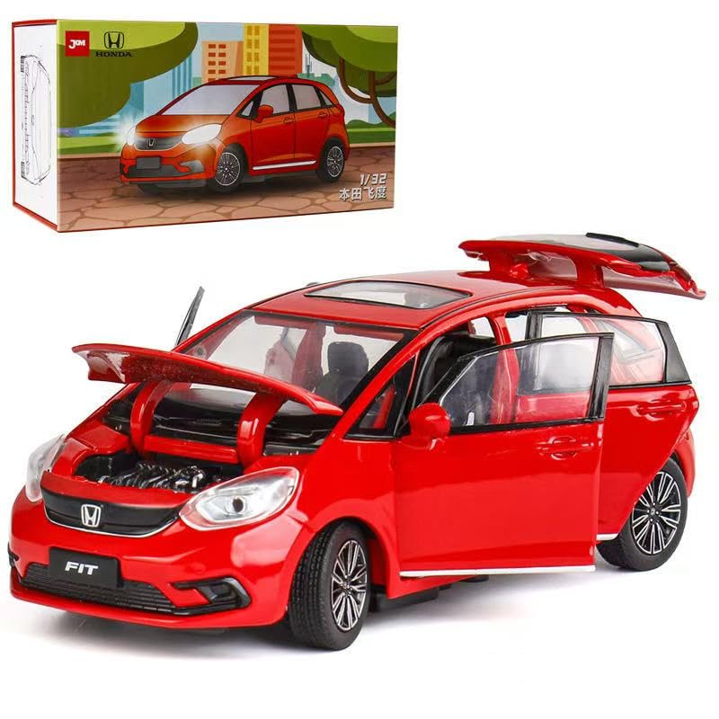 Amazon.co.jp: [ボックス入り] 1:32 ホンダ フィット FIT 第4世代