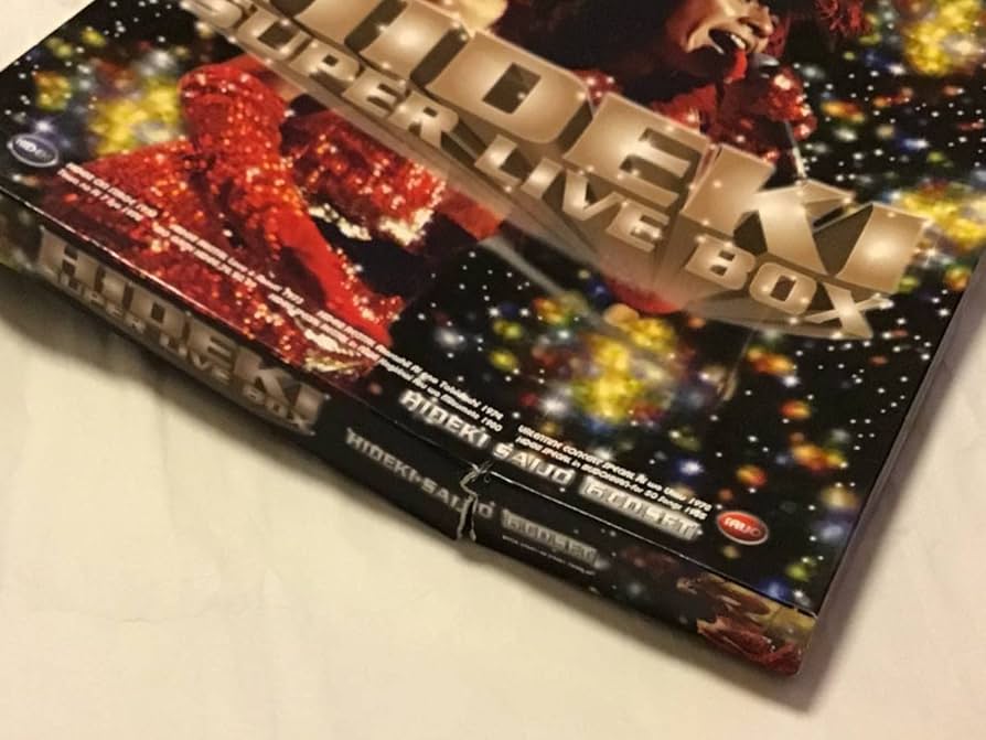 Amazon.co.jp: CD-BOX 西城秀樹 HIDEKI SUPER LIVE BOX CD6枚組