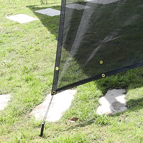 Rv Awning Side Shade, For Side 9'X7', Pvc Mesh,18X18 Density, Universal Rv Awning Shade Screen With Complete Kits,For Motorhome Camper Trailer #TOP4