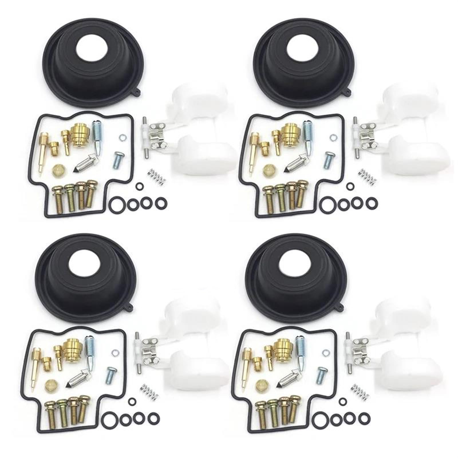 BKQCVY Carburetor Repair Kit Motorcycle Fuel System Components For K&awasaki ZX600 ZZR600 ZX 600 Z&ZR 600 1990 1991 1992 1993 1994 1995