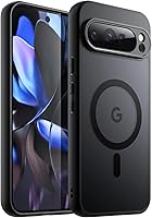 Vista 23 de JETech Funda magnética para Google Pixel 8 de 6.2 pulgadas 2023, compatible con MagSafe, translúcida mate trasera a prueba de golpes (Hazel)