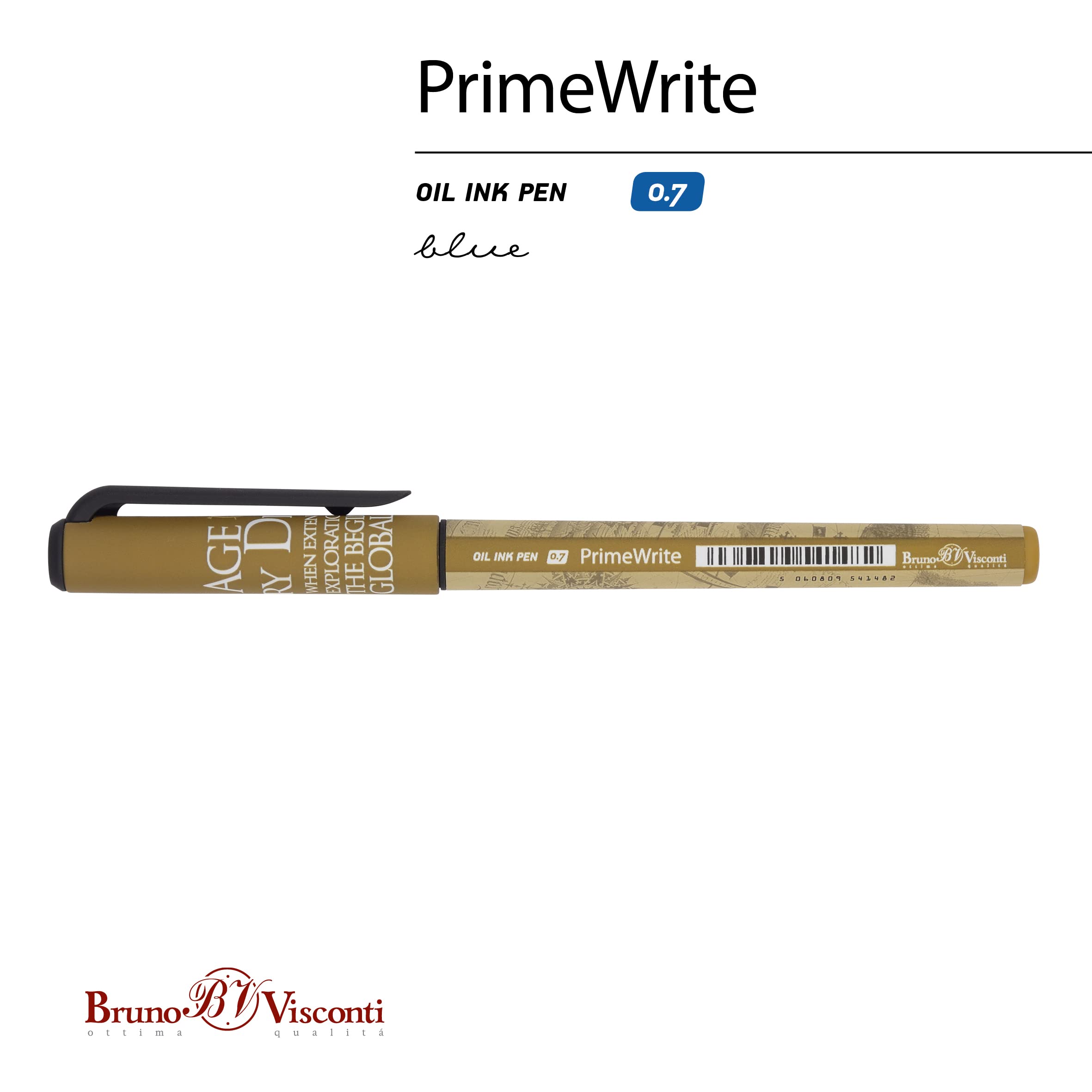 "PrimeWrite. Age of Discovery." długopis 0,7 mm, niebieski (America)