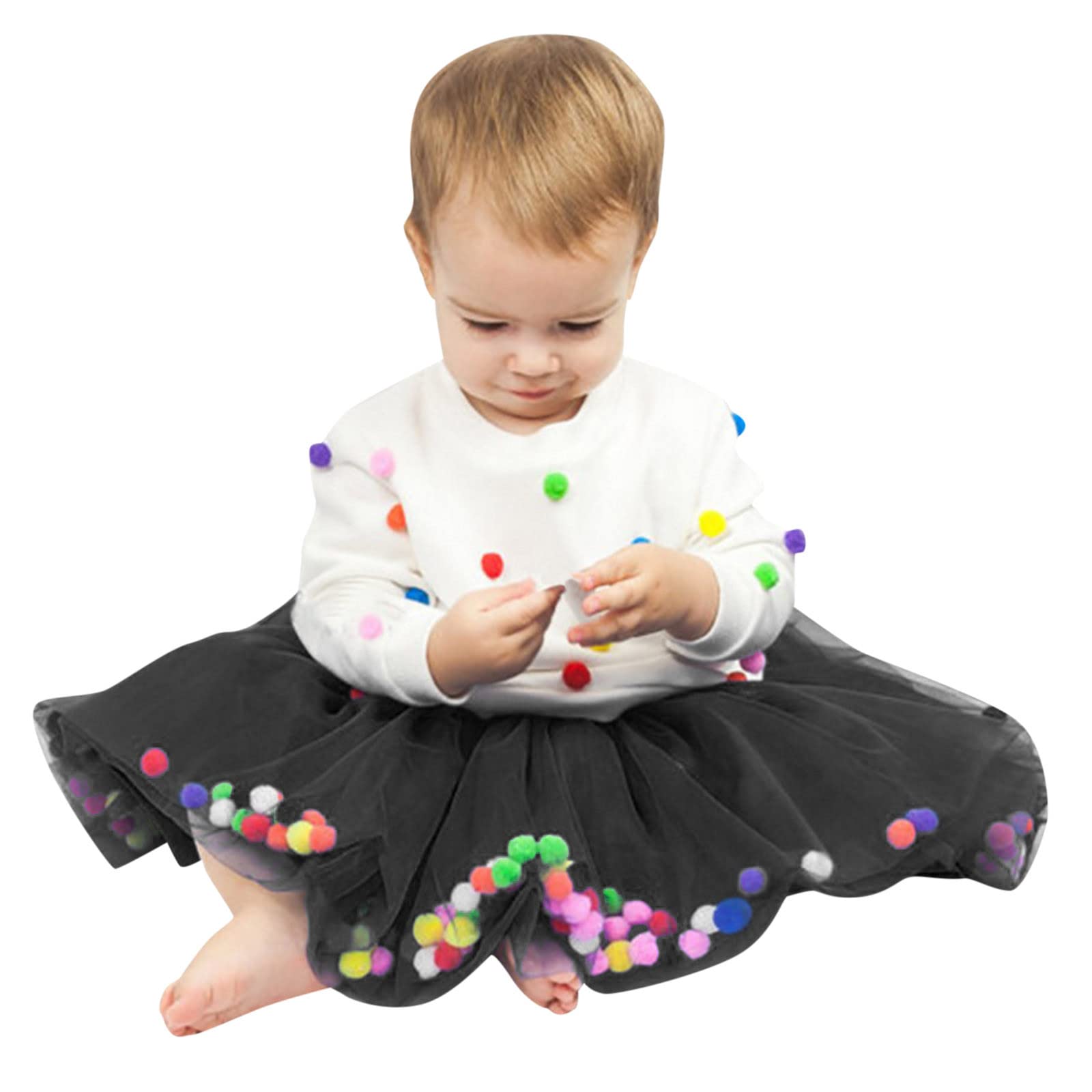 Gonna tutù per ragazze gonna in tulle a strati con volant per bambini principessa tutù sottoveste per feste di compleanno minigonna costume da festival