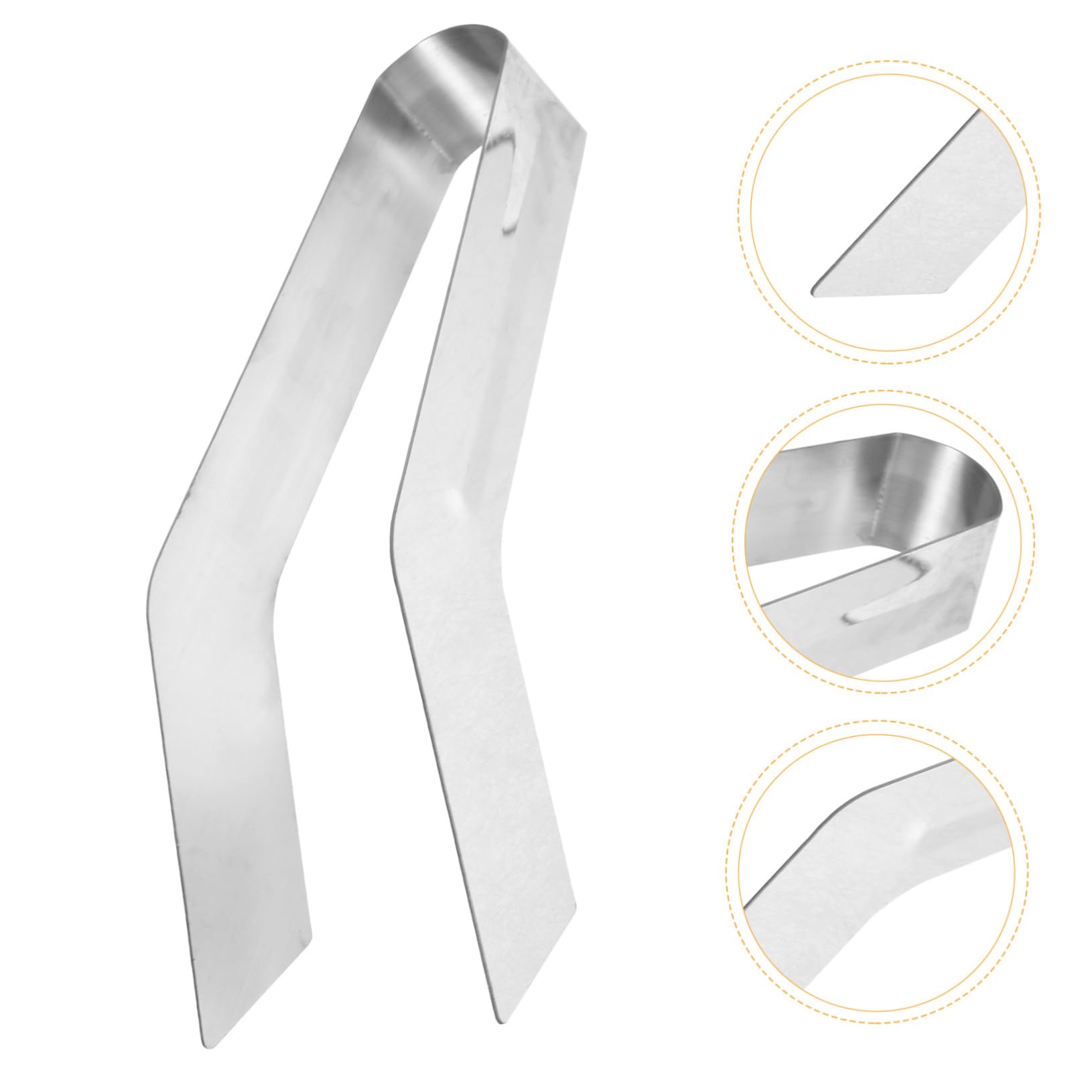BESPORTBLE 4pezzi Piccolo Strumento Acciaio Inossidabile Per Trapianto Di Piante Tong Per Rimozione e Trapianto Di Piante Delicate Riduce Danni Alle Radici Utile Per Giardinaggio