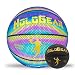 HoloGear HoloHoops Holographic Glowing Reflective Basketball - Light Up Camera Flash Glow in The Dark Basketballs - Hoop Gifts Toys for Kids and Boys - Perfect Toy for Night Game (Mens 29.5 in)