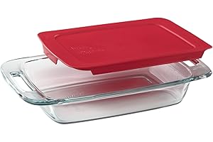 Pyrex Easy Grab 2-Quart Casserole Dish with Lid: Your Kitchen Essential for Versatile Baking