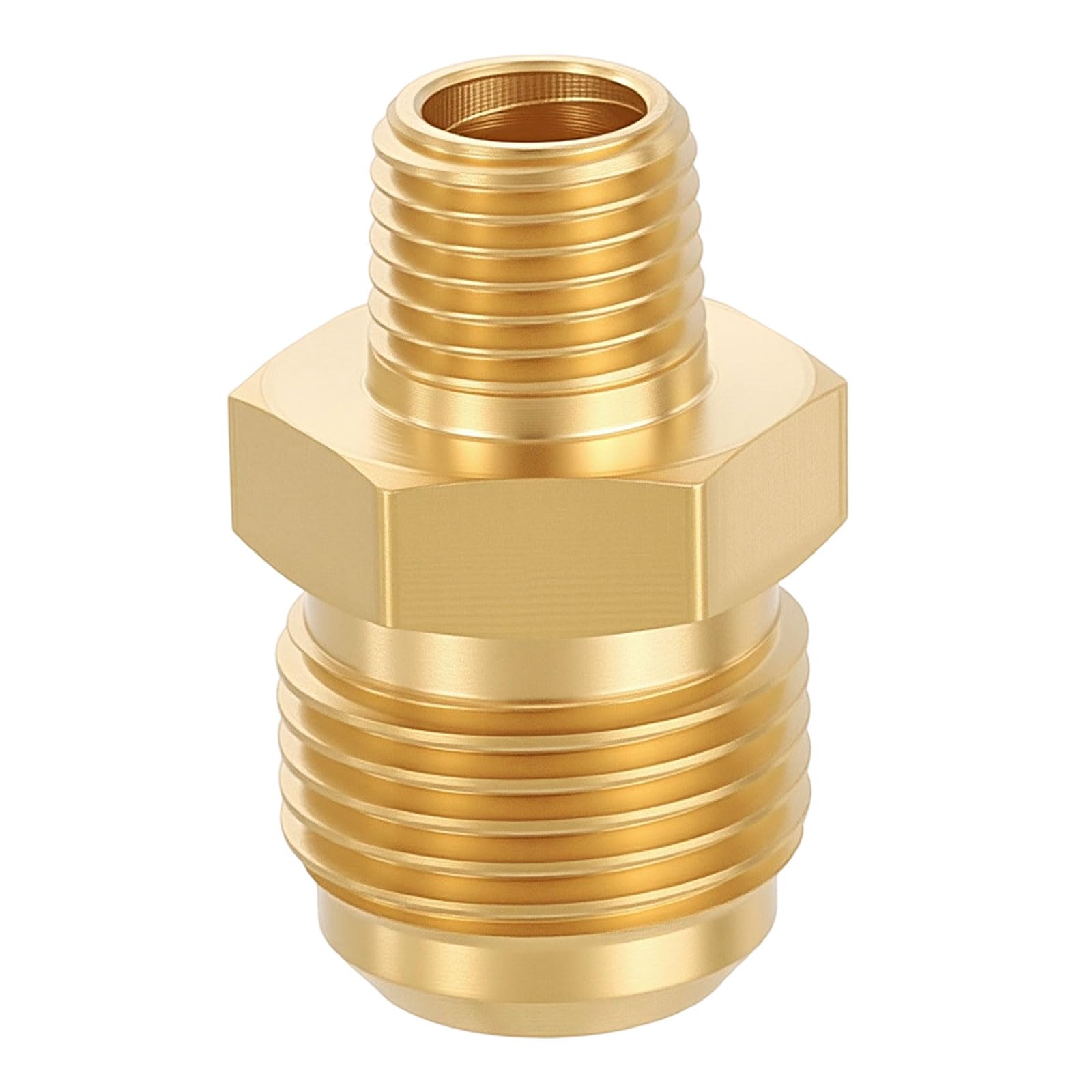 Adaptateur mâle vers mâle évasé raccord hexagonal extension tuyau transfert fluide