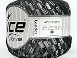 Silver 'n Slate Ladder Yarn - 50 Gram