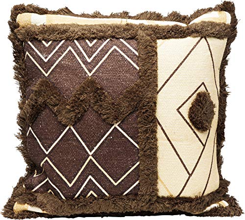 Kare Design - Cojín Wild Life marrón 45x45 cm