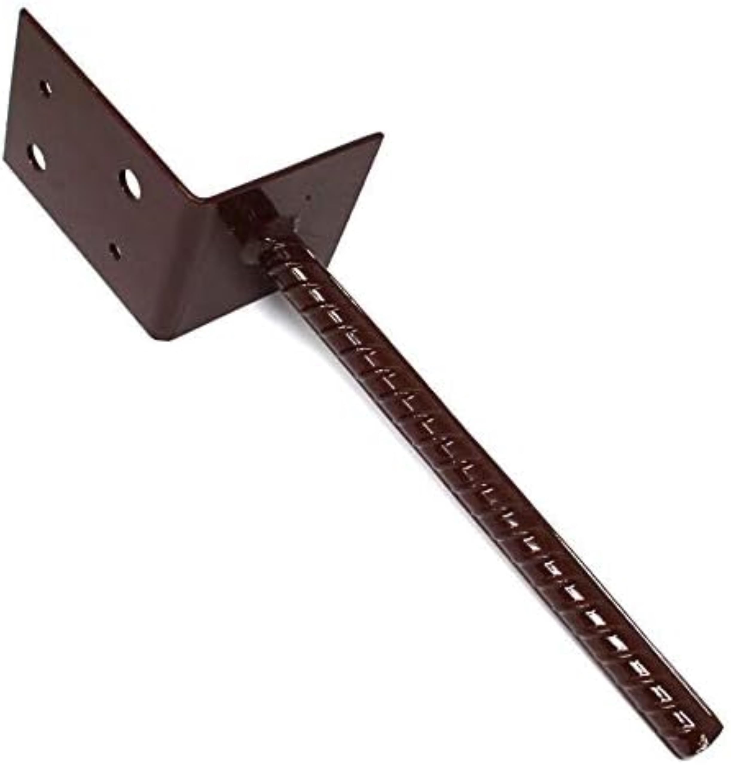 Heavy Duty Post Support, 75 mm Length x 75 mm Width x 220 mm Height, Brown