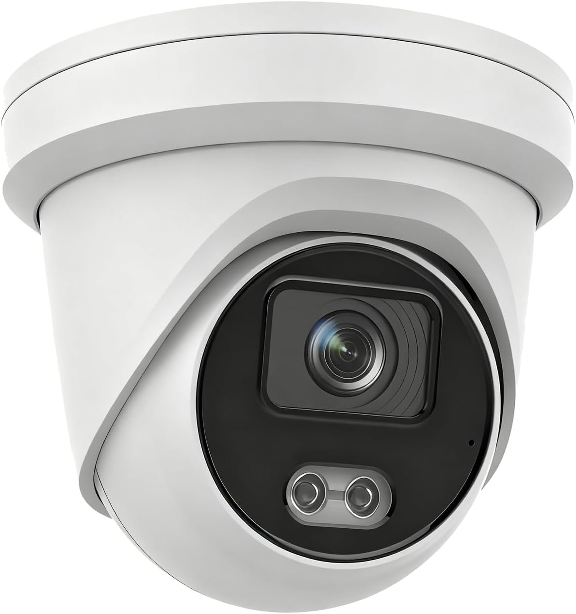 DS-2CD2347G2-LU 4MP Acusense Color-Vu PoE IP Turret Dome Camera 247 Full Color, 2.8mm Wide Angle Lens Outdoor Rated IP67, 130dB True WDR, H.265+ Compression, Built in Mic, Human & Vehicle Detection