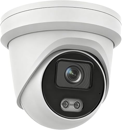 DS-2CD2347G2-LU 4MP Color-Vu PoE IP Turret Camera 2.8MM Lens Ⲏіkconnect