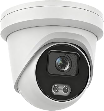 DS-2CD2347G2-LU 4MP Acusense Color-Vu PoE IP Turret Dome Camera 247 Full Color, 2.8mm Lens, IP67, 130dB True WDR, H.265+ Compression, Built in Mic, Human & Vehicle Detection, Work with kconnect