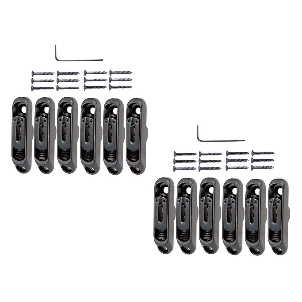 Guitar Parts 2 Set Individual Electric Guitar Bridge