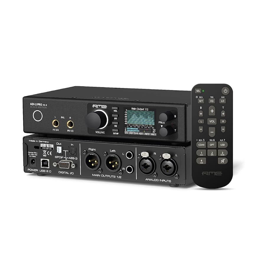 Amazon.co.jp: RME R-ME-ADI-2 Pro FS R Black Edition AD/DA