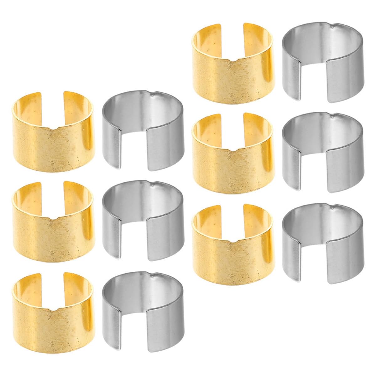 Luxshiny Lot de 12 Cales Adaptateurs de Bornes de Batterie Voiture, Manchons de Cathode et Anode en Métal Résistant la Corrosion, Compatibles Universellement, Connexion Positive