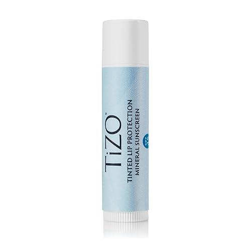 TiZO Protección de labios | Tintado | Protector solar de amplio espectro | Protección UVA/UVB | Para todo tipo de piel | Dióxido de titanio y óxido