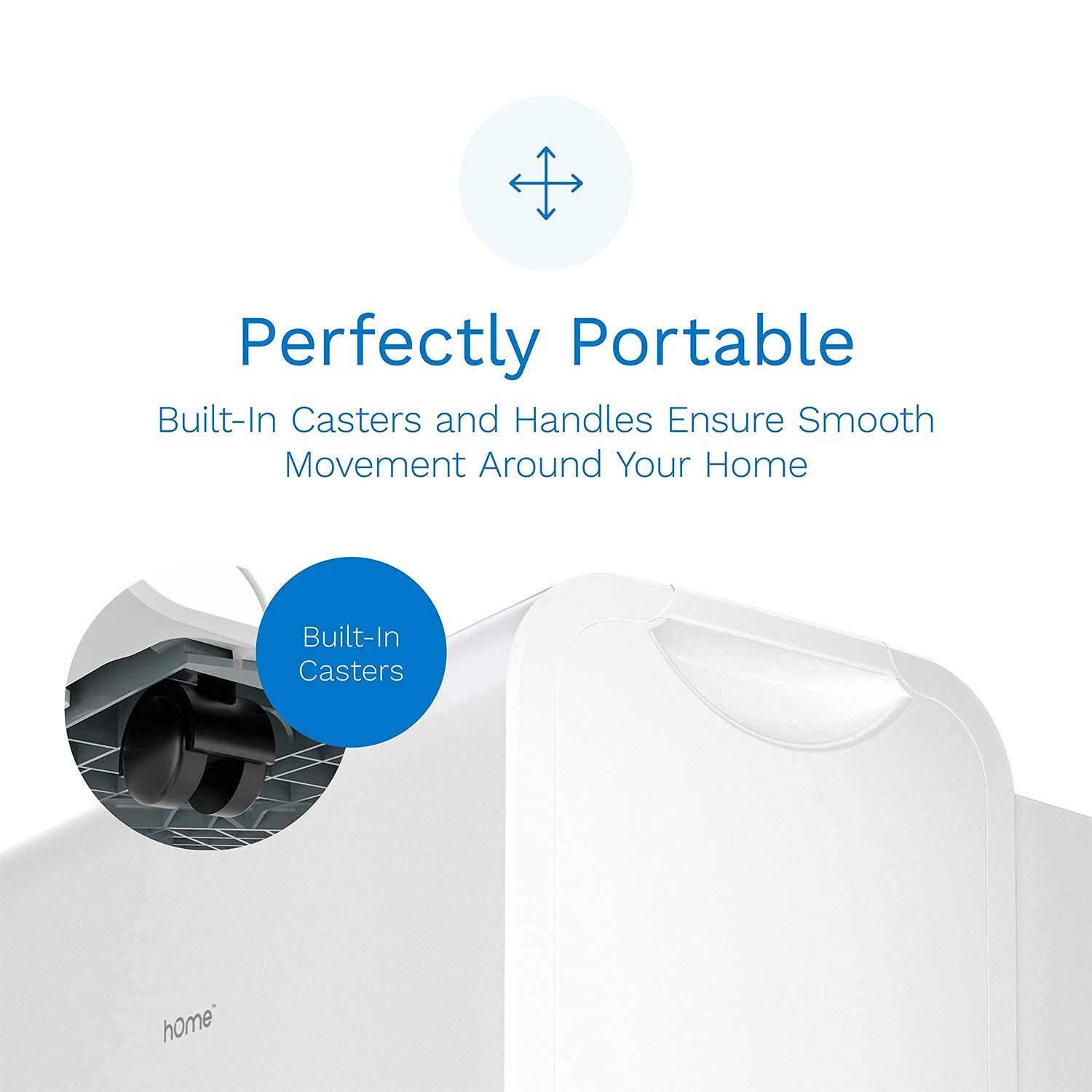 hOmeLabs 4,500 Sq. Ft Energy Star Dehumidifier with Pump for Extra