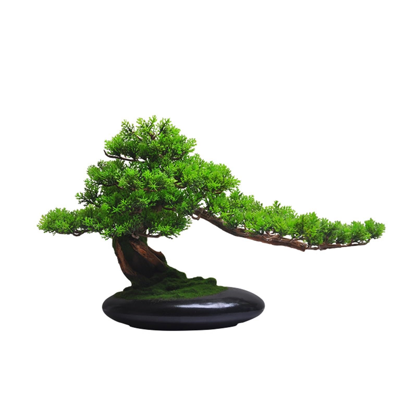 THE WHITE SHOP Artificial Bonsai Make Life Better Decoration, Desktop Arrangement Tree Plants for Home and Office