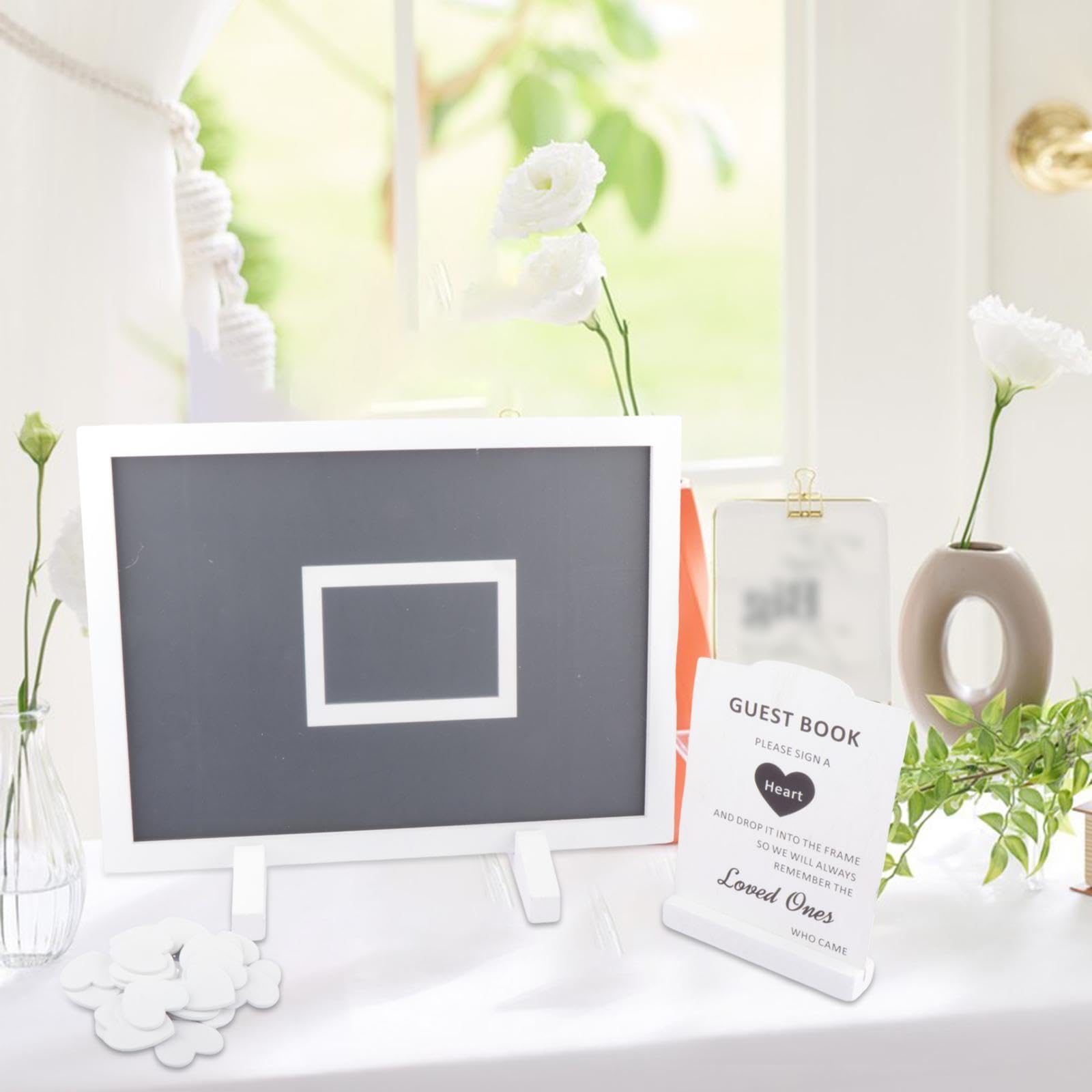Libro de Invitados de Boda, Regalo, Letrero de Madera para Boda, Cumpleaños, Shower, Boda