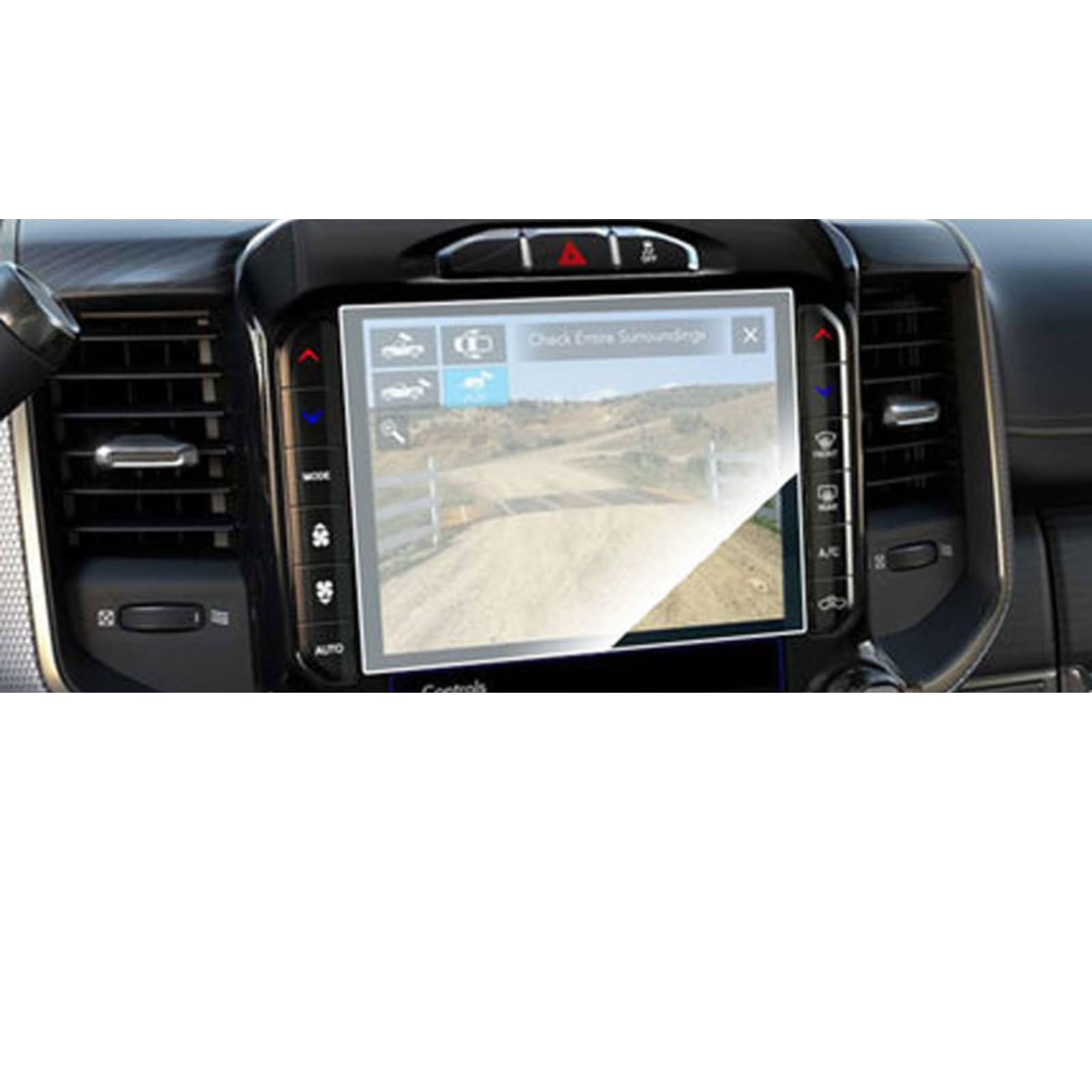 Film protection écran LCD anti-rayures pour navigation Dodge Ram