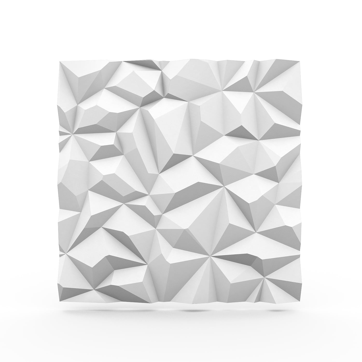 3D Wandpaneele Aus Polystyrol 100x50cm - 20 Stück (10m²) In Steinoptik, Einfach Montierbar