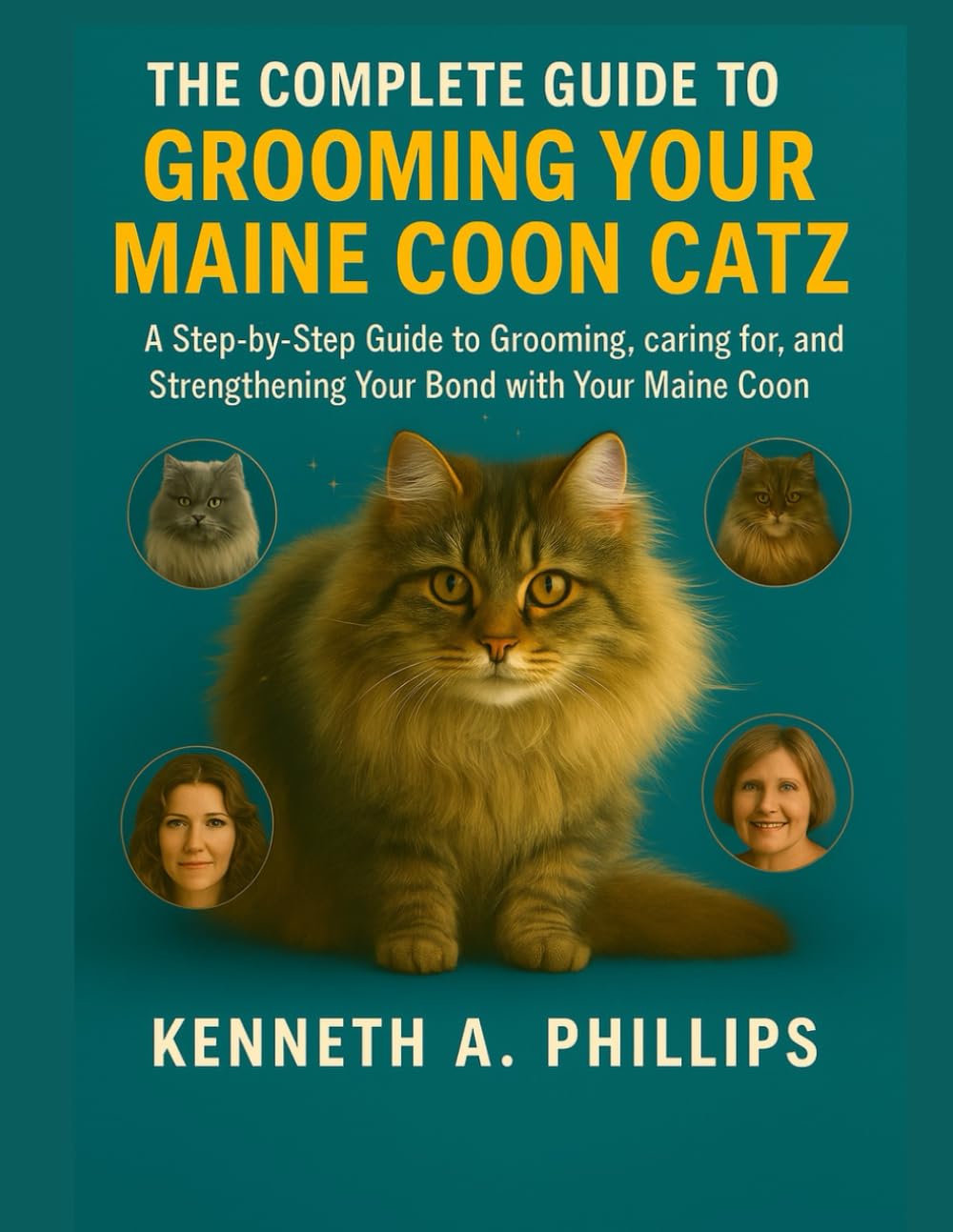 THE COMPLETE GUIDE TO GROOMING YOUR MAINE COON CAT: A Step-by-Step Guide to Grooming, caring for, and Strengthening Your Bond with Your Maine Coon