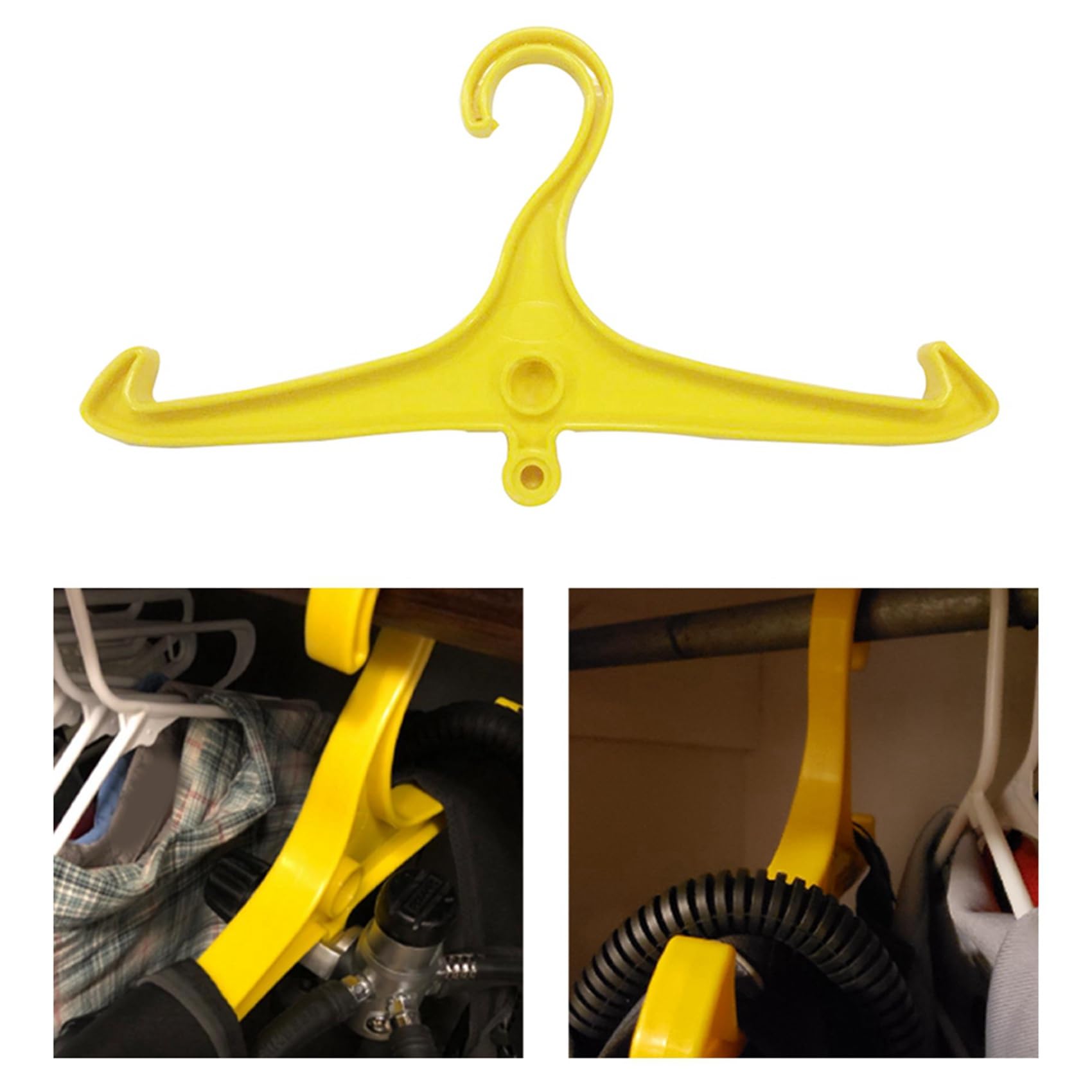 rieder 4 Uds. Percha para Traje de Buceo, Traje Seco, Soporte Plegable para Abrigos, Traje de NatacióN, Percha para Traje de Neopreno