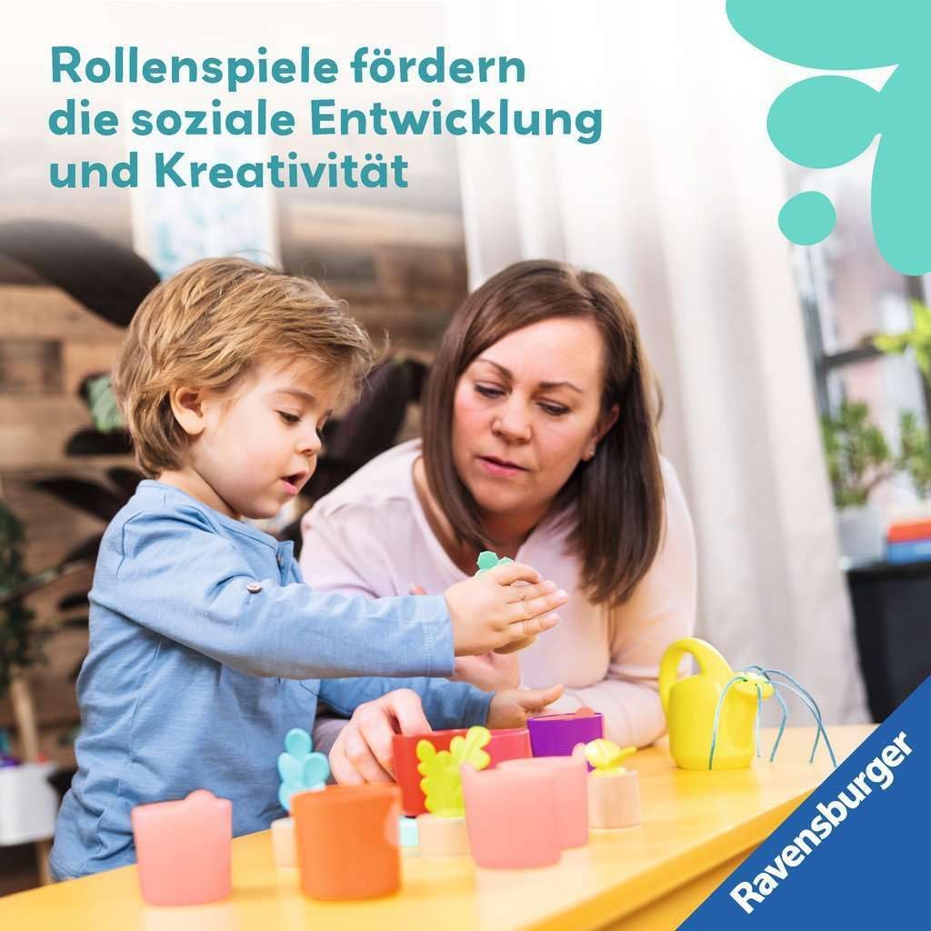 Ravensburger Play+ My Little Plants Puzzle and Game for Ages 1.5 and Above