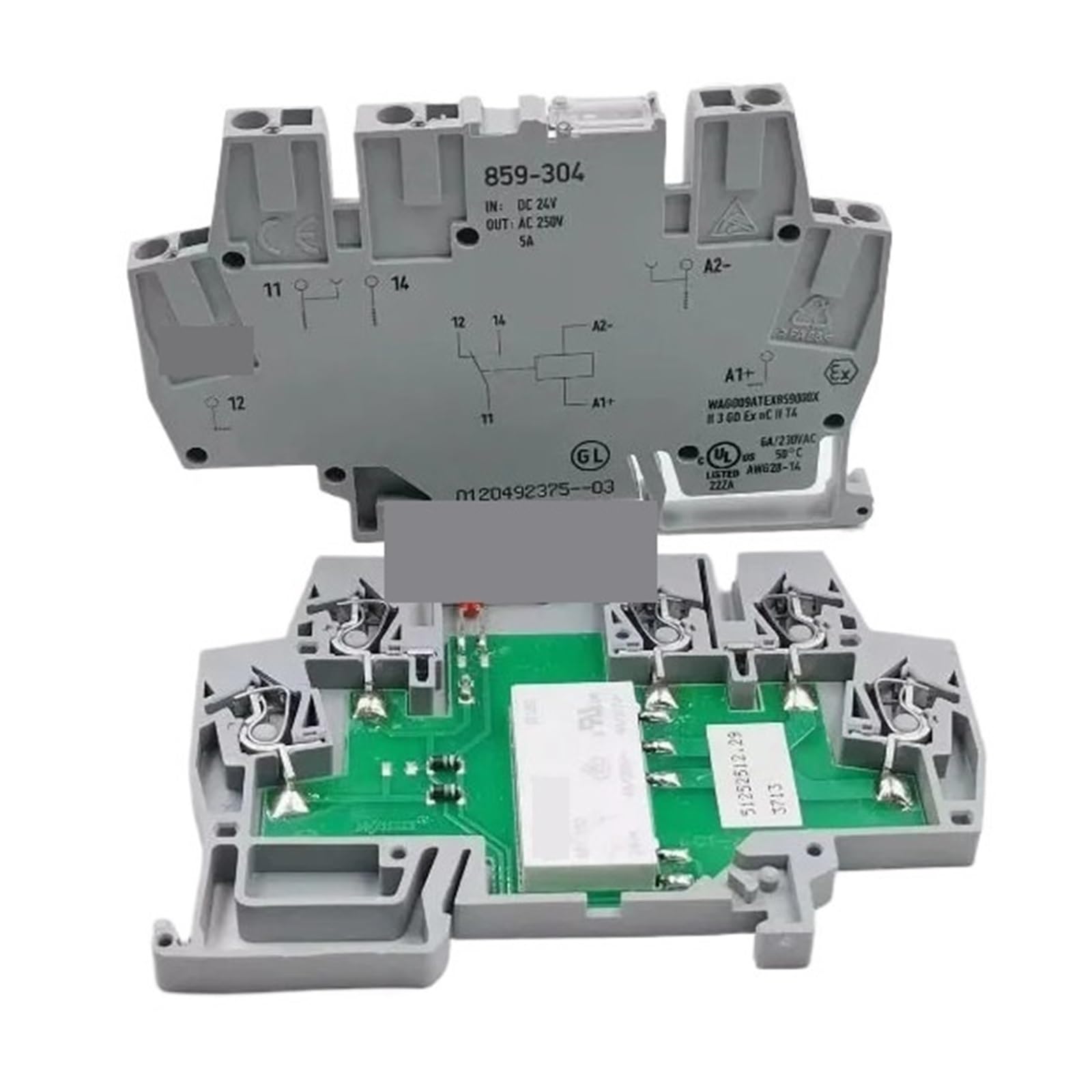 Relais 859-304 DC24V pour résoudre les pannes de signal dans les circuits automatisés