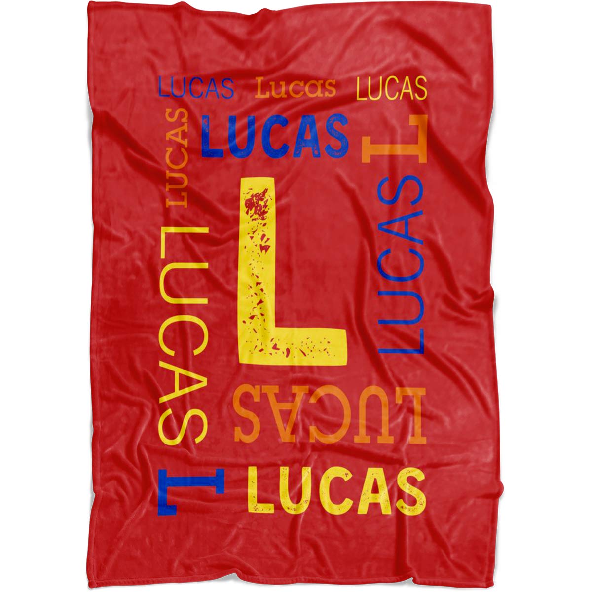 baby blankets with name repeated