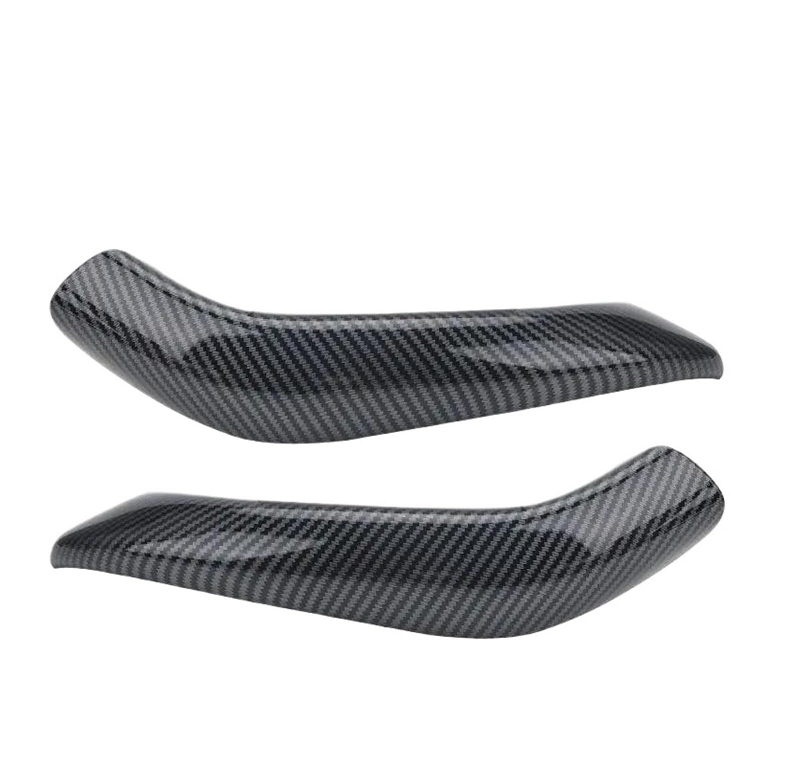 ELEKMPMGTD 51417417513 Interior Door Left Right Pull Handle Outer Cover for X1 X2 F48 F49 F39 2016-2022 Interior Door Handle(2xCarbon LH RH)