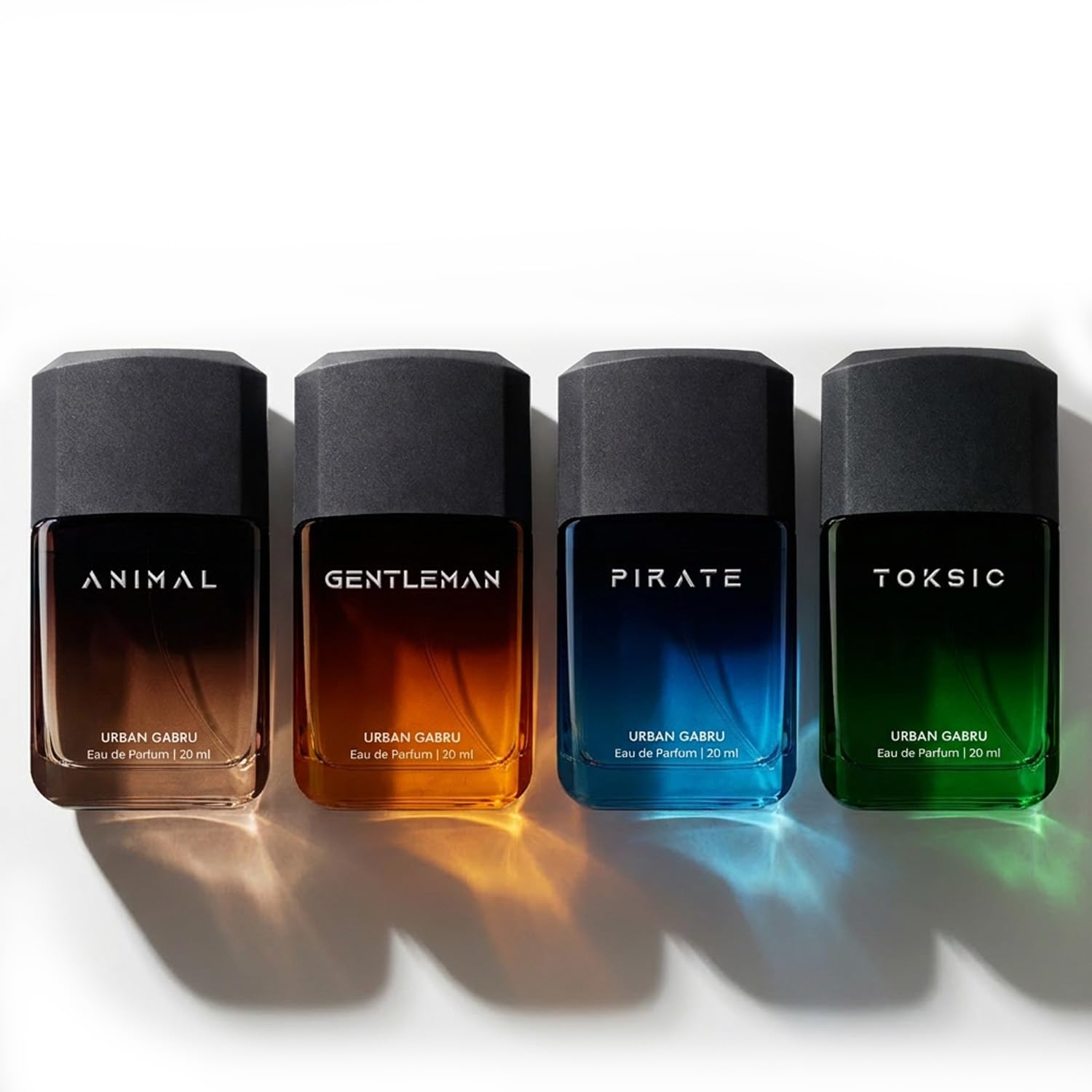 UrbanGabru Long Lasting Men Perfume Gift Set | The Ultimate Four Perfume Gift Set for Men | Parfume for Man, Gift for Man | 4 Premium EDP Fragrances: Gentleman, Pirate, Toksic & Animal | 4 x 20ml-image-46