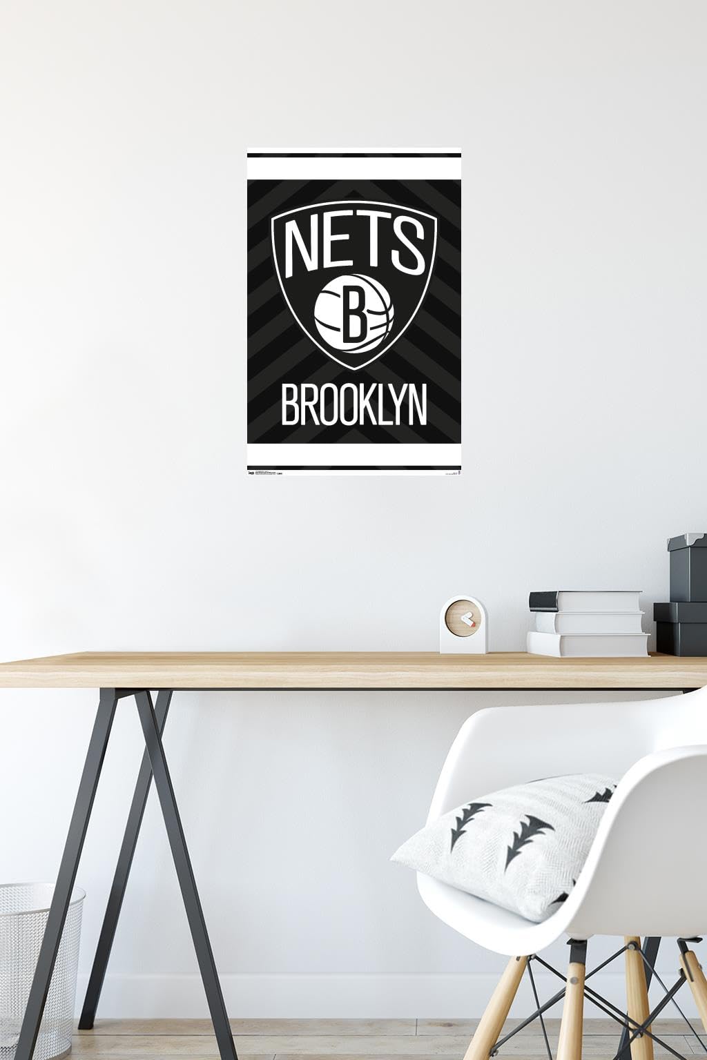Amazon.co.jp: Trends International NBA ブルックリン・ネッツ - ロゴ