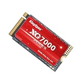KingSpec 2To SSD PCIe 4.0 M.2 2242 - Vitesses de Lecture jusqu'à 7200 Mo/s, SSD NVMe Internal 3D NAND Flash, Compatible avec Legion Go, Laptops et PC