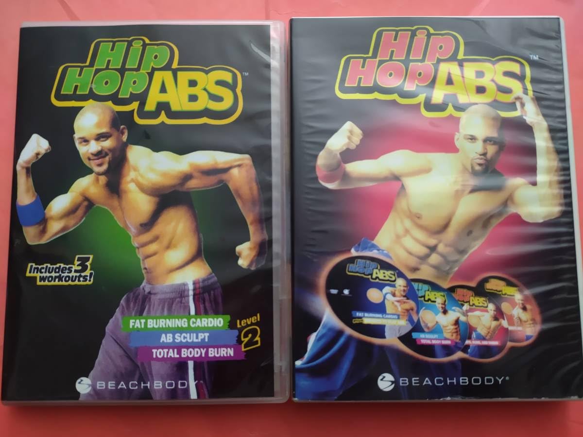 ヒップホップ アブス HIP HOP ABS 4本セット 3巻+Level2