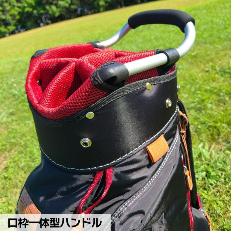 Amazon | OOWLS キャスター付き キャディバッグ メンズサイズ 9.5型 47