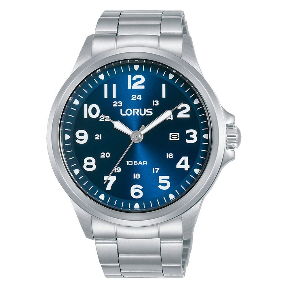 Lorus Men's Analogue Quartz Watch with Metal Strap, RH993NX9
