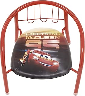 ARDITEX WD11964 Silla de Metal de 35.5x30x33.5cm de Disney-Pixar-Cars