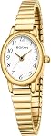 BOFAN Small Gold Watches for Women Easy Read Ladies Quartz Wrist Watch with Stainless Steel Expansion Band,Waterproof.