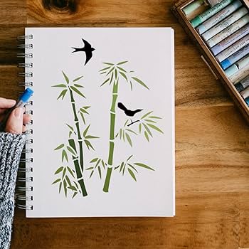 4 Pcs Layered Pirate Skull Airbrush Stencil Template 29.7x21cm A4 Fire Breathing Horror Human Skeleton Sheet Painting Stencils Wood Wall Halloween Ho