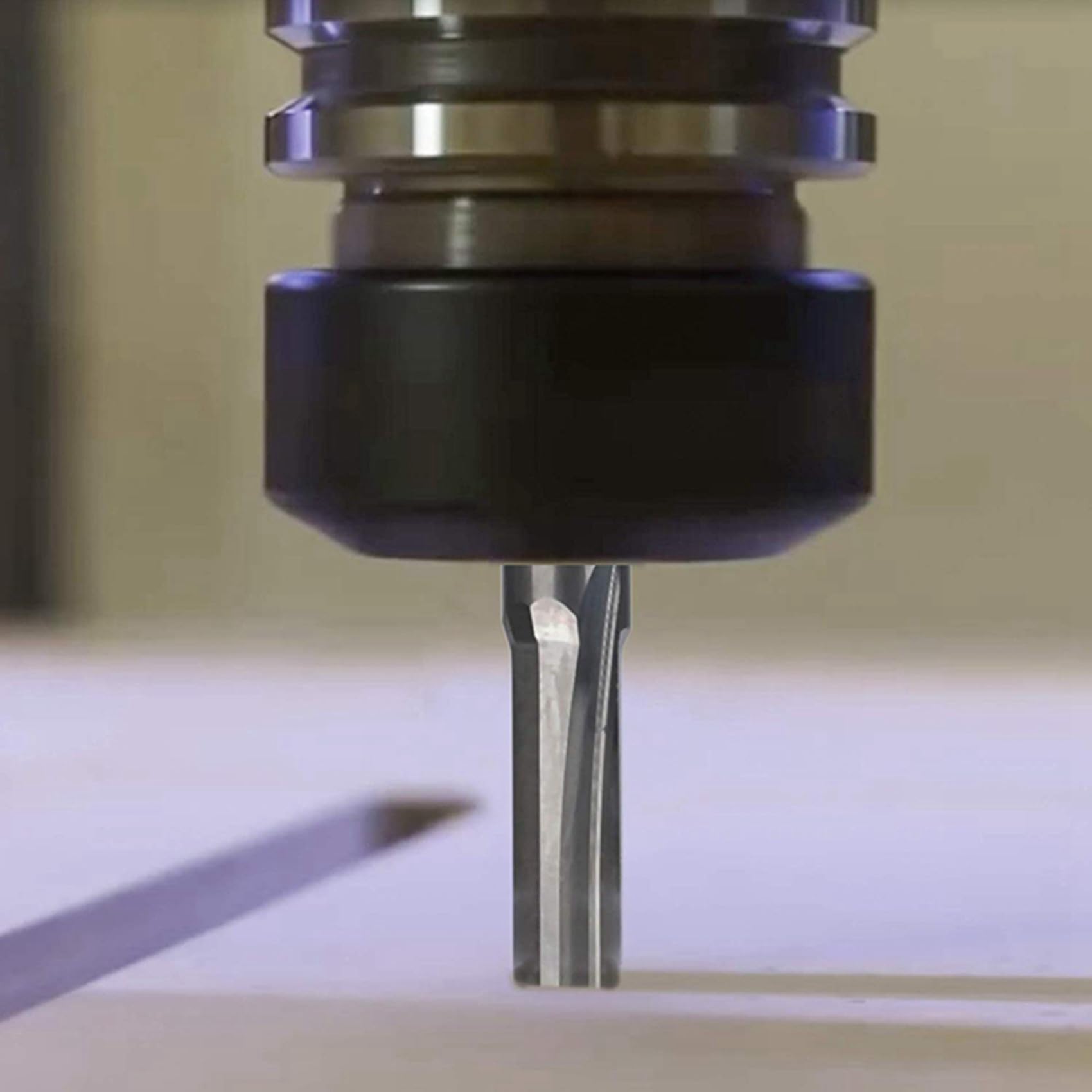 100 Pezzi 2 Flauto Punte del Router di Cnc 3.175 mm Dritto Fresa nel Acciaio al Tungsteno Fresa per Legno Plastica
